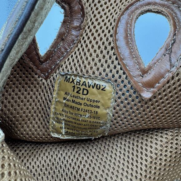 Twisted X Men's Waterproof Chocolate & Spice Western Work Boots MXBAW02 12D - Picture 6 of 6